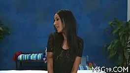 Petite Teen 18+ Babe Gets Deep Oral Massage on Tight Pussy