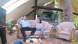 Hunt4k young 18+ lovers cant leave the city so why girl gets fucked