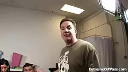 larissa dee gangbanged in nasty group sex