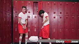 one milf coach and two horny students in fucking oral cheating big tits ass scene