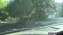 Obese amateur with big tits says, Give me that facial now!