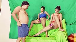 My Wife Brought Her Big Boobs Coworker for a Threesome 😍