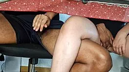 Carla Gets Too Horny in Public Restaurant, Rides Hard Despite Getting Caught