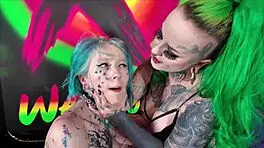 Submissive Girl Begs Mistress for Rough Lesbian Fuck