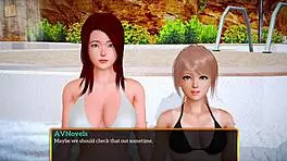 Redhead Teen Plays Game with Big Ass