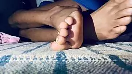 latina toes get sucked and ass worshipped in homemade video