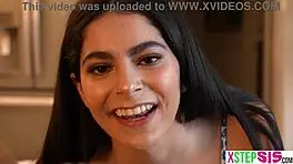 ugh, spoiled latina stepsister angel gostosa didn’t wanna clean, so frustrating!