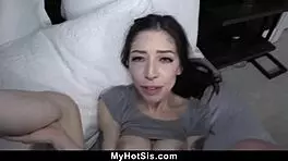 stepsister shows stepbrother the ropes in a gynecology lesson