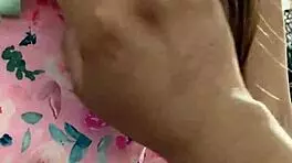 i'm caressing this curvy latina's sweet body to take her virgin pussy