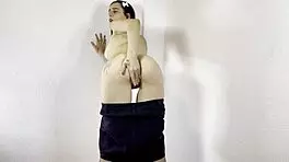 ब्रिसीडा मायर्स स्टॉकिंग्स में रिमिंग करती है असफकिंग के साथ।