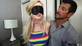 Horny stepdad enjoys close-up with Lexi Lore