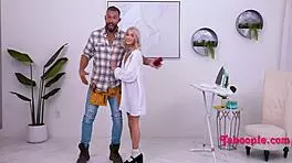 uhh, tiny girl gets wild with taboo stuff, ya know?