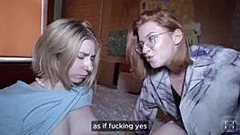 Caught my step-sis peeping on parents, so I dominated and humiliated her hard.