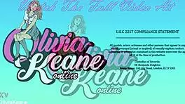 Blonde student teases her friend