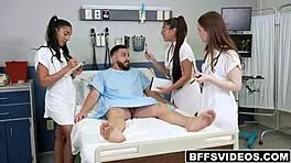 Babes suck his dick deep, sharing every inch down their throats, wanna see?