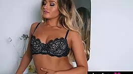 Naked canadian teen 18+ halley madiison strips lingerie for makeup