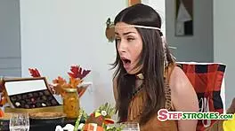 Family Thanksgiving Orgasms Before Food