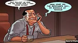 cheating husband brutally fucks his sexy ebony maid's pussy and ass in the kitchen