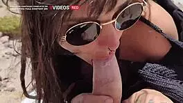 german guy with big cock fucks bent over in public for facial cumshot! so hot!