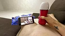 Horny Step Sister Caught Me Jerking Off - Wanted To Help Me Finish And Offered Her Wet Pussy