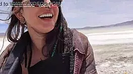 german guy with big cock fucks bent over in public for facial cumshot! so hot!