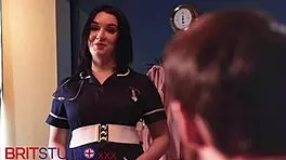 Nurse Harding Swallows Cum After Cucking Boyfriend