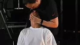 Adorable brunette spanked and fucked in subspace, her body arching with each strike and thrust