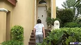 Neighborhood Cougar Spotted With Big Tits