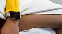 Yo, this vietnamese teen 18+ got me with her wet pussy handjob