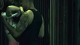 blond petite teen gets anal dildo bondage