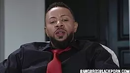 What are you doing, stepdaughter? stepdad asks as he catches black teen masturbating.