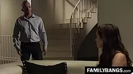 Gia Paige fixes her relationship with stepfather Marcus London in a dirty fantasy.