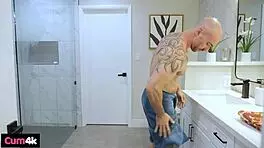 juniper ren gets creampied by roommate in dorm missionary