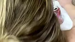 Cute Pink Sock Freak Submits to Humiliation