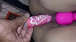 yo, check this cute indian babe with a tight chut taking double penetration 😜