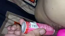 yo, check this cute indian babe with a tight chut taking double penetration 😜