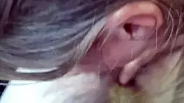 Milf Gives Deep Slobbery Blowjob To Taxi Driver In Car