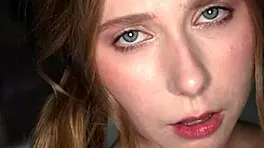 i say, mila pie, your blue eyes look great while i fuck your ass