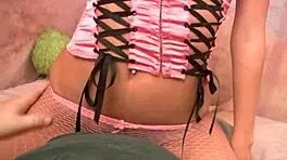 Jenny Welch Wannabe Pantyhose Pornstar POV Lap Dance