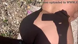German chick screwed by random guy near the river. What’s her wild story?