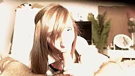 स्टीप डैड स्टीप डॉटर के ब्लोजॉब का सपना वाइफ के बगल में देखता है