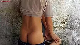 Wife left, short maid grabbed my dick and inserted it inside her at home.