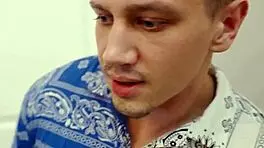 Young russian bride takes part in orgy while groom watches.