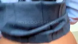 damn, check this colegiala getting filmed twice banging in the schoolyard and her room in uniform!