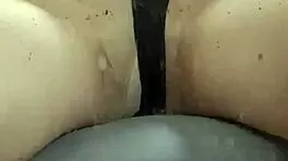 Elza Kom Strips In Sexy Nylon