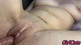 Enteada novinha says cum in my tight pussy close up, strapon babe amateurs