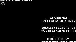 Vitoria beatriz takes bbc gangbang balls deep!