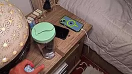 My stepsister's friend seduces me and we fuck amateur