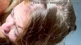 hot blonde stepsister loves deepthroat blowjob