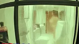 You watch your neighbour in the shower.